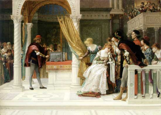 The Merchant of Venice, Alexandre Cabanel

