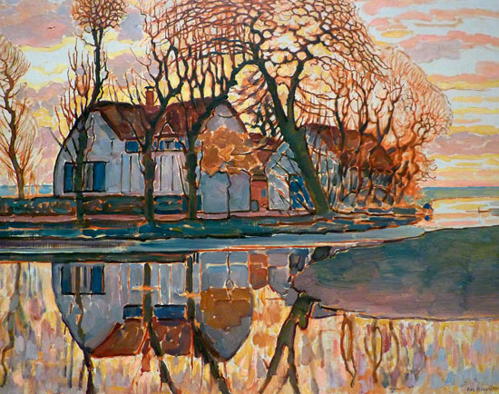 Farm Near Divendrech, t Piet Mondrian