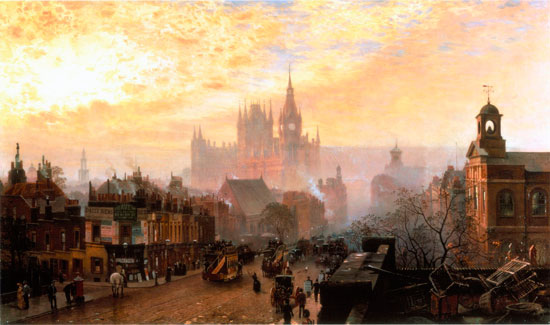 London Sunset, John O'Conner